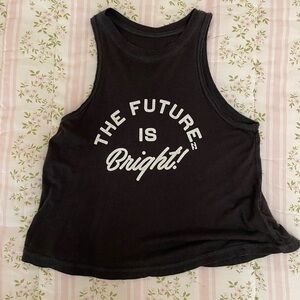 Black “The Future Is Bright” tank by Billabong!